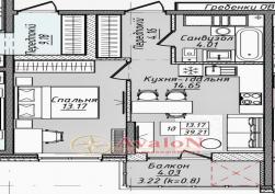 квартира в Малиновском районе 47104 у.е.