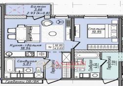 квартира в Малиновском районе 43635 у.е.