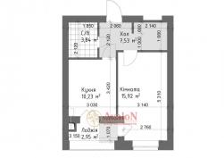 квартира в Суворовском районе 15000 у.е.