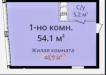 однокомнатная квартира id#62647 на Новобереговая ул., Приморский район (фото №4)